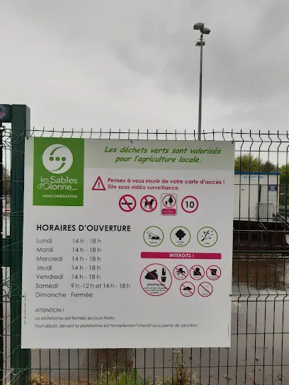 Plate Forme de Déchets Verts les Plesses