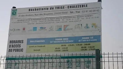 Déchèterie de Thise aux Andiers