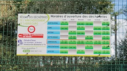 Déchèterie de Sarrebourg