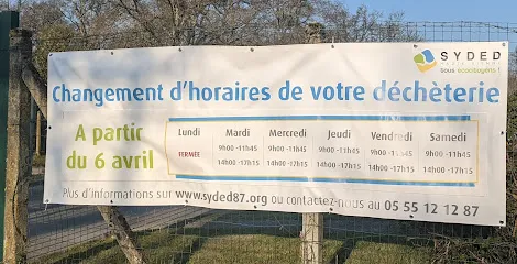 Déchèterie SYDED de Magnac Laval