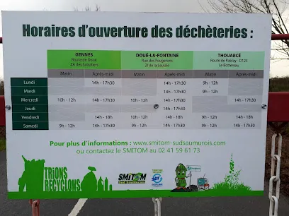 Déchèterie de Doué la Fontaine