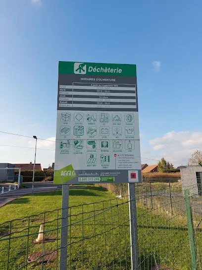 Déchèterie de Courrieres