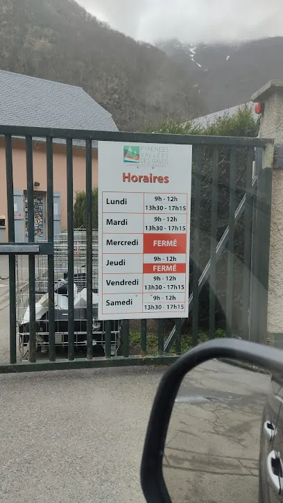 Déchèterie de Cauterets