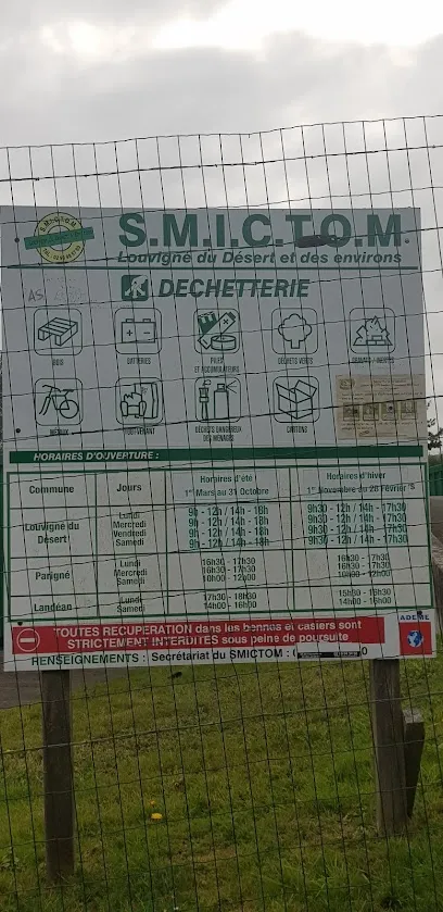 Déchèterie de Louvigné-du-Désert
