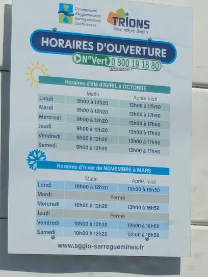 Déchèterie de Woustviller