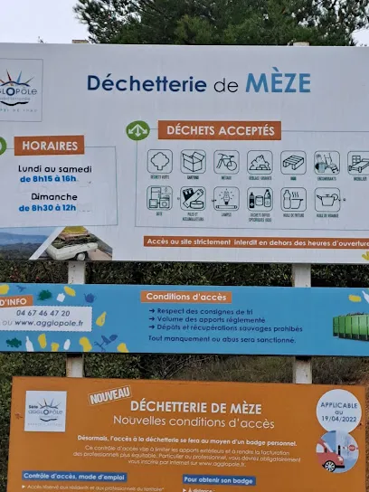 Déchèterie de Mèze
