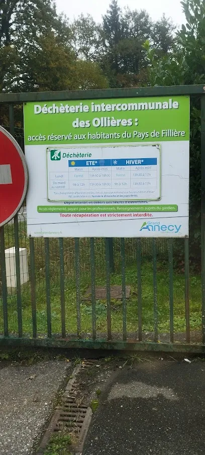 Déchèterie les Ollières