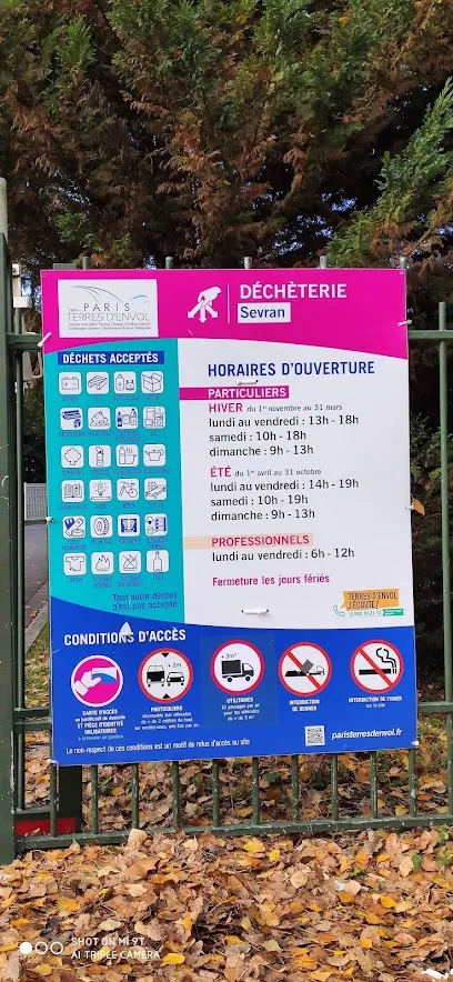 Déchèterie de Sevran