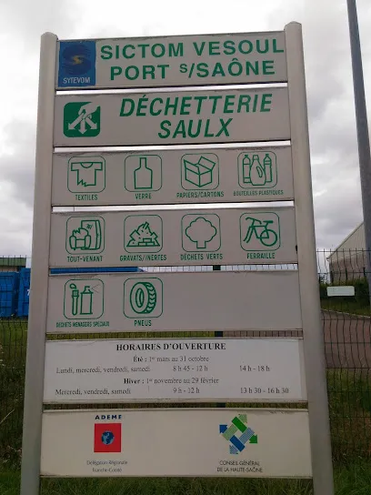Déchèterie de Saulx