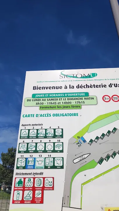 Déchèterie d'Uzès