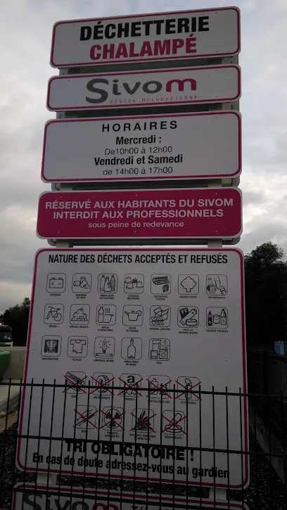 Déchèterie de Chalampe