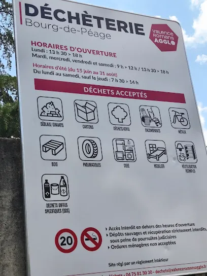 Déchèterie Bourg-de-Peage