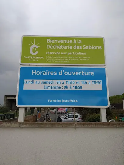 Déchèterie des Sablons / le Poinçonnet