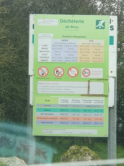 Déchèterie de Brou