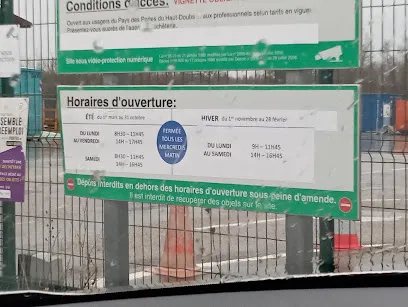 Déchèterie de Valdahon