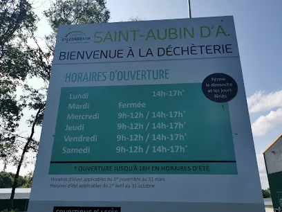 Déchèterie de Saint-Aubin-d'Aubigné