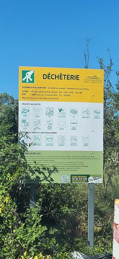 Déchèterie de Saint Rémy de Provence