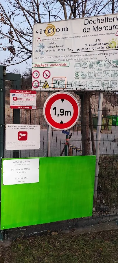 Déchèterie Mercurol