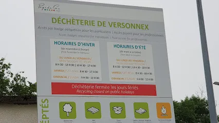 Déchèterie Versonnex