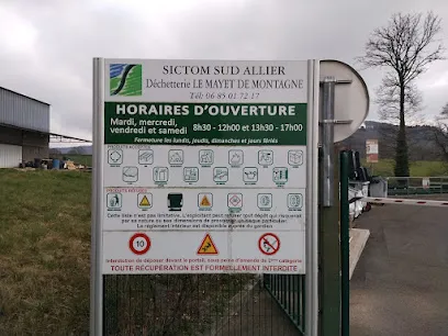 Déchèterie de Mayet de Montagne
