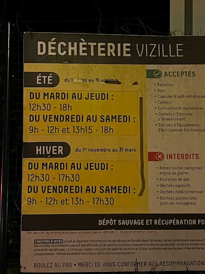 Déchèterie Vizille