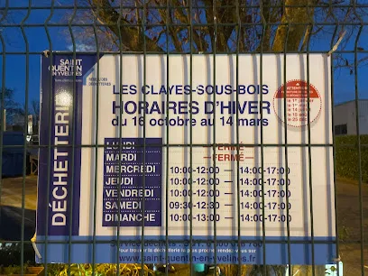 Déchèterie des Clayes Sous Bois