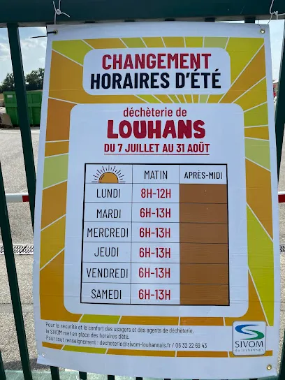 Déchèterie de Louhans