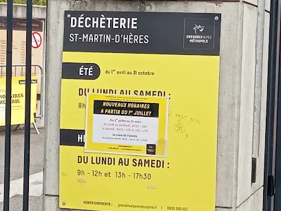 Déchèterie Grenoble Jacquard