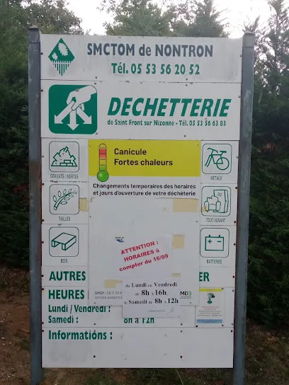 Déchèterie de Saint Front-sur-nizonne