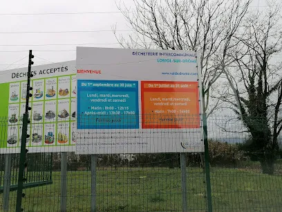 Déchèterie Loriol-sur-drome