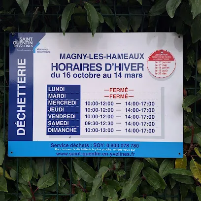Déchèterie de Magny-les-hameaux