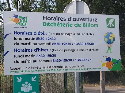 Déchèterie de Billom