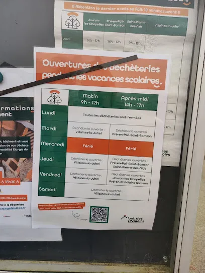 Déchèterie de Villaines-la-juhel
