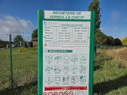 Décheterie de Verneil le Chetif