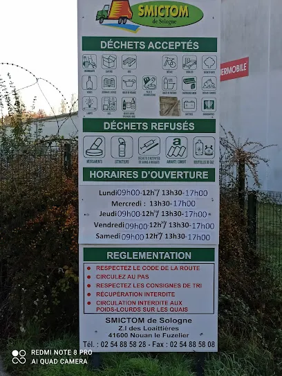 Déchèterie de la Ferté Saint Aubin