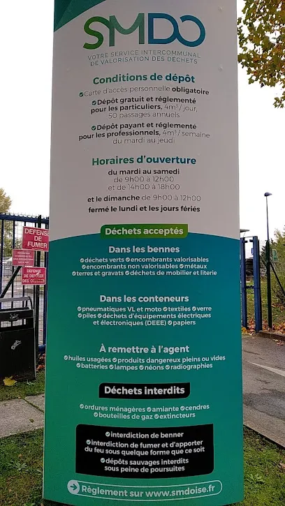 Déchèterie de Saint-Leu d'Esserent
