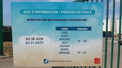 Déchèterie de Bourges - les 4 Vents