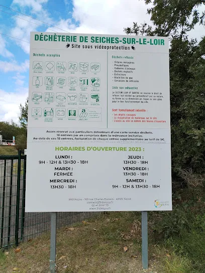 Déchèterie de Seiches-sur-loir