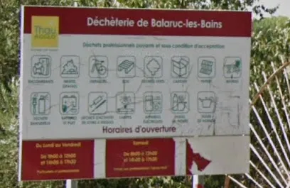 Déchèterie de Balaruc les Bains