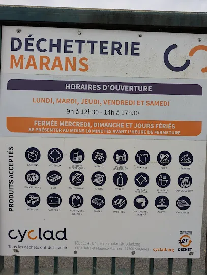 Déchèterie de Marans
