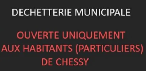 Déchèterie de Chessy