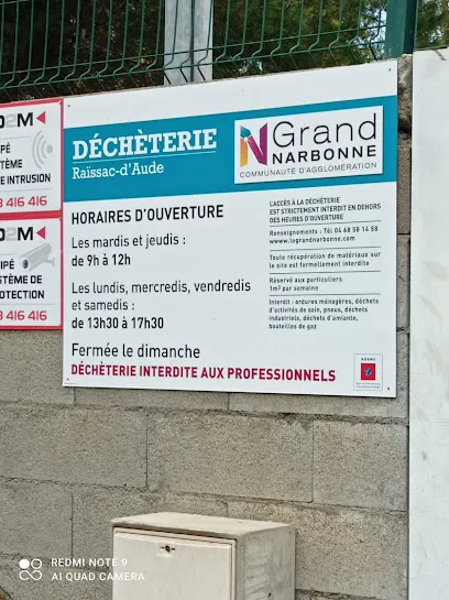 Déchèterie de Raissac