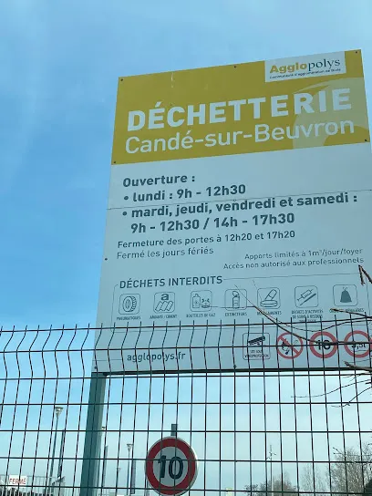 Déchèterie de Candé sur Beuvron