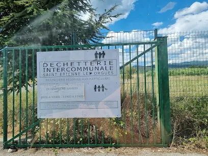 Déchèterie de Saint-Étienne-les-orgues