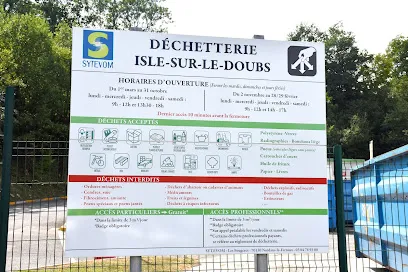 Decheterie de Isles du Doubs