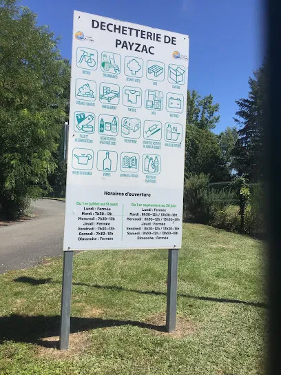 Déchèterie de Payzac