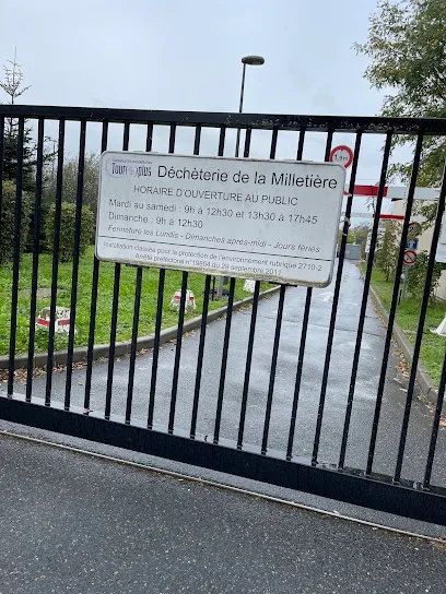 Déchèterie de la Milletière